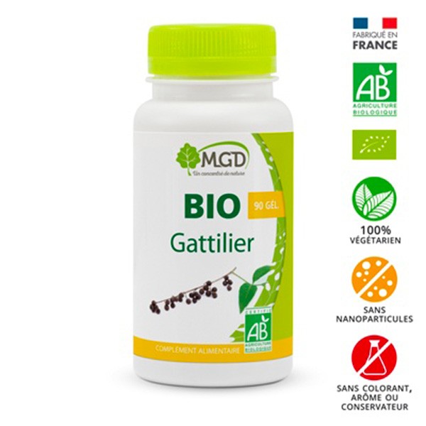 90 gélules de gatillier bio